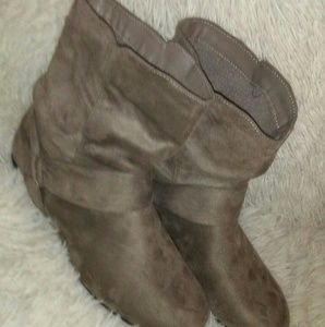 Nude booties